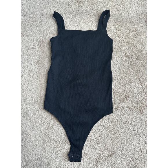 Express x One Eleven black open-back strappy bodysuit, size small - Picture 4 of 12